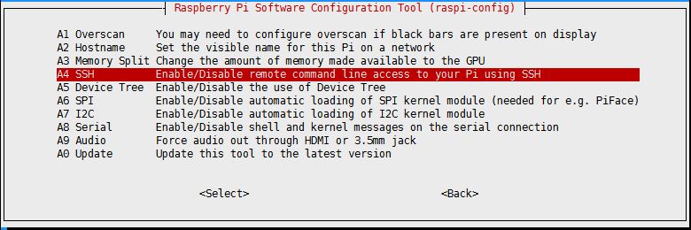 raspiconfigssh2