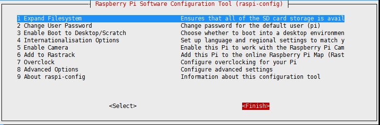 raspiconfigssh5